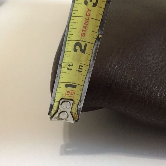 Vintage Coach Brown Leather Watermelon Tote Bag By Bonnie Cashin Pre-Creed - Picture 15 of 16